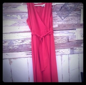 Blood Orange Emma & Michelle Flair Jumpsuit